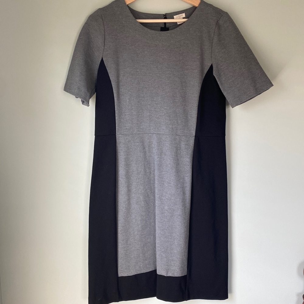 J. Crew Factory colorblock dress